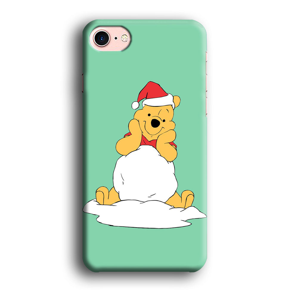 Winnie The Pooh Snow iPhone 8 Case