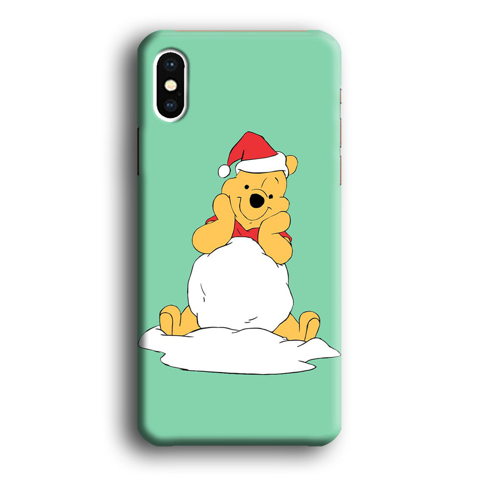 Winnie The Pooh Snow iPhone X Case