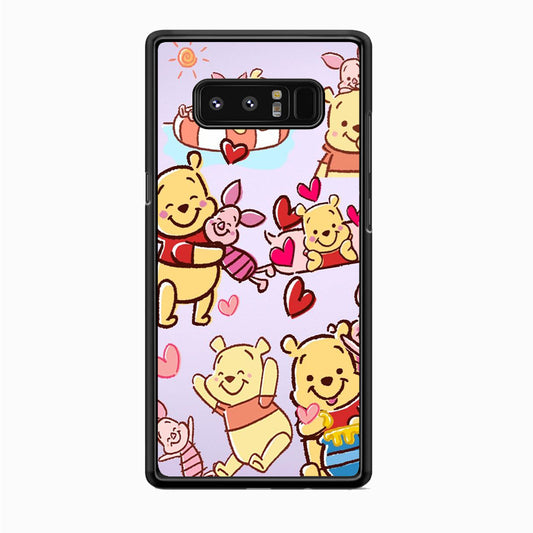 Winnie The Pooh With Piglet Cute Samsung Galaxy Note 8 Case