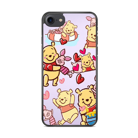 Winnie The Pooh With Piglet Cute iPhone 7 Case