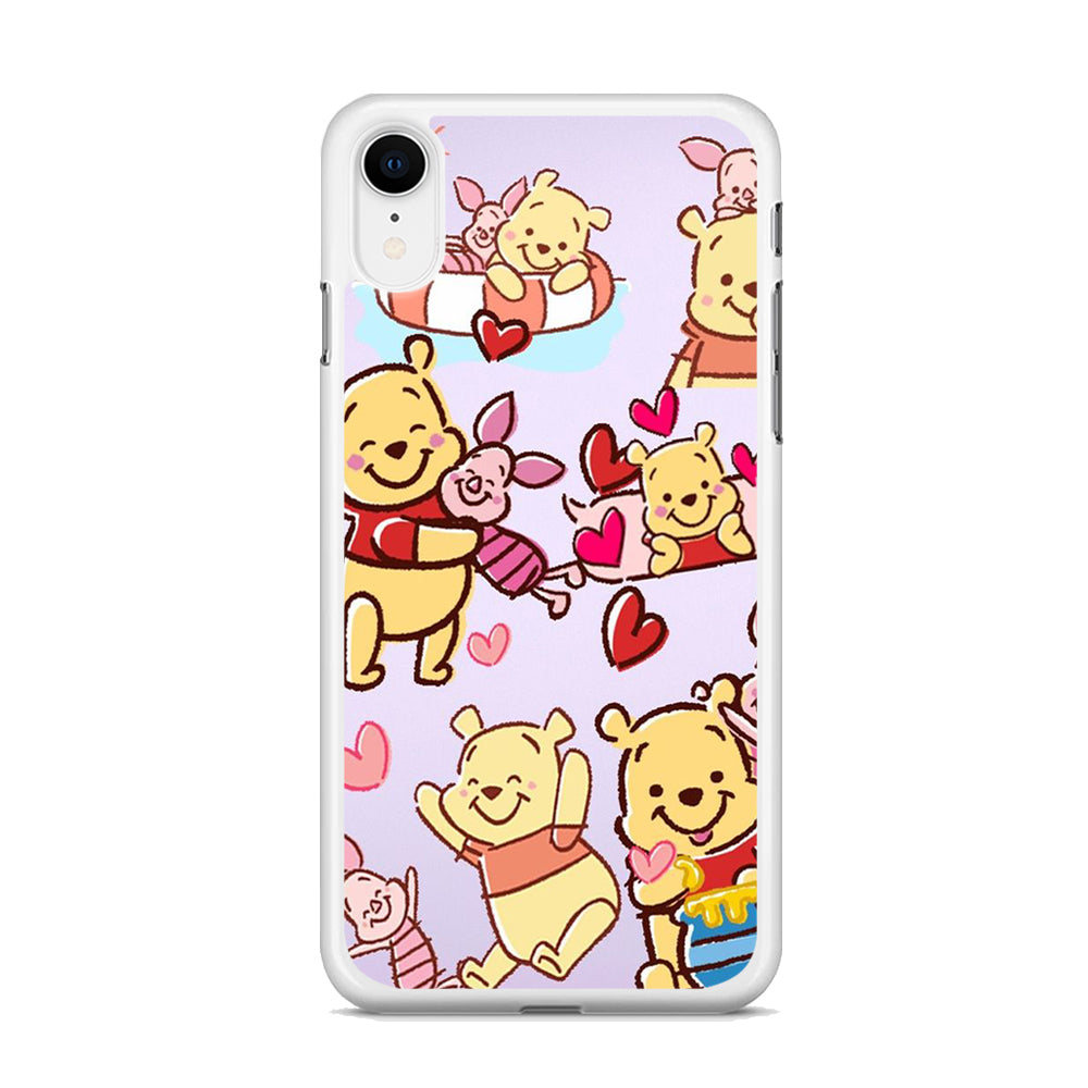 Winnie The Pooh With Piglet Cute iPhone XR Case