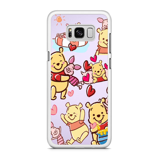 Winnie The Pooh With Piglet Cute Samsung Galaxy S8 Case