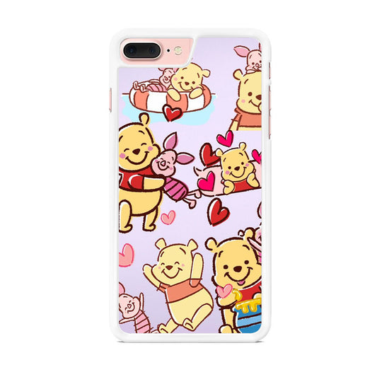 Winnie The Pooh With Piglet Cute iPhone 8 Plus Case