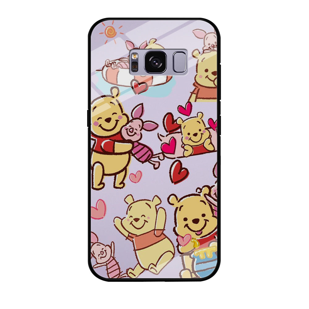 Winnie The Pooh With Piglet Cute Samsung Galaxy S8 Case