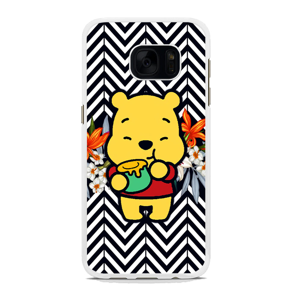 Winnie The Pooh a Bucket of Honey Samsung Galaxy S7 Edge Case
