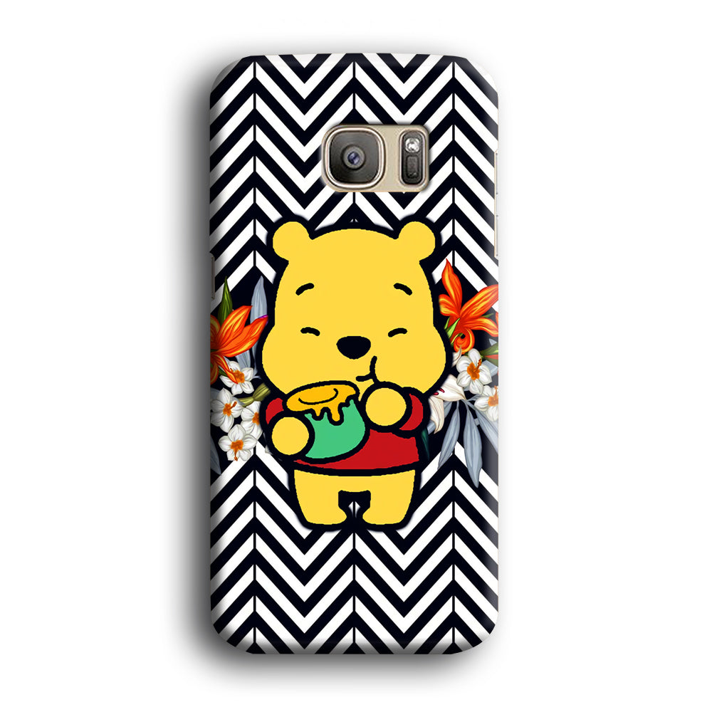 Winnie The Pooh a Bucket of Honey Samsung Galaxy S7 Edge Case