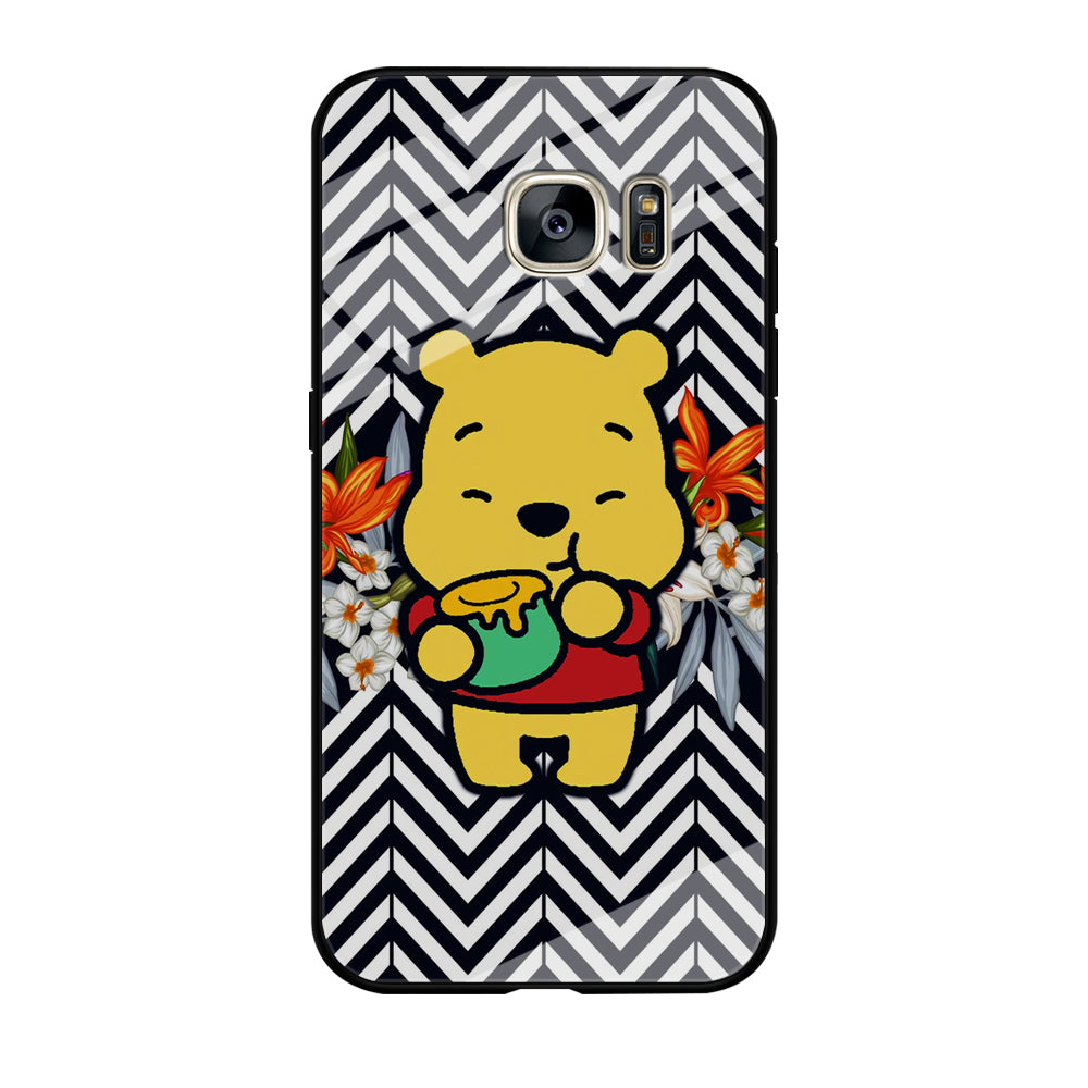 Winnie The Pooh a Bucket of Honey Samsung Galaxy S7 Edge Case