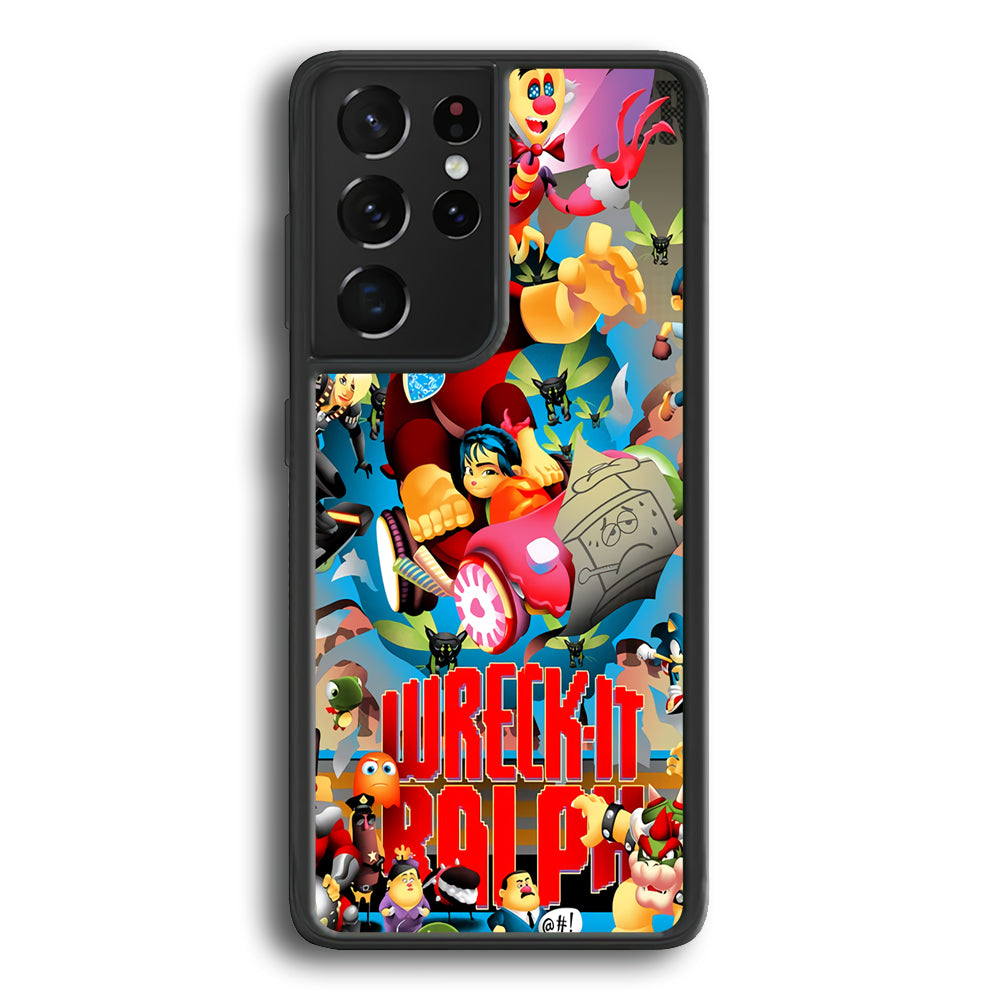 Wreck-It Ralph Poster Samsung Galaxy S21 Ultra Case