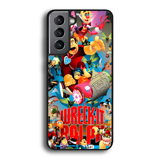 Wreck-It Ralph Poster Samsung Galaxy S21 Plus Case - Carneyforia