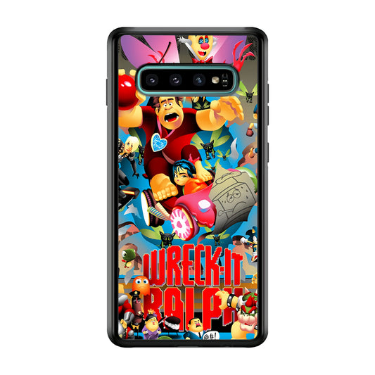 Wreck-It Ralph Poster Samsung Galaxy S10 Case