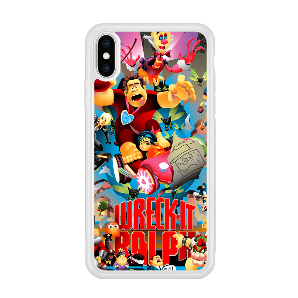 Wreck-It Ralph Poster iPhone X Case