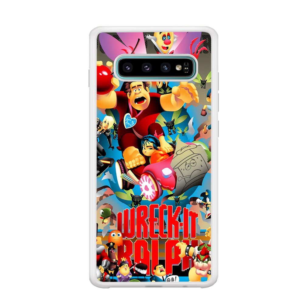 Wreck-It Ralph Poster Samsung Galaxy S10 Case