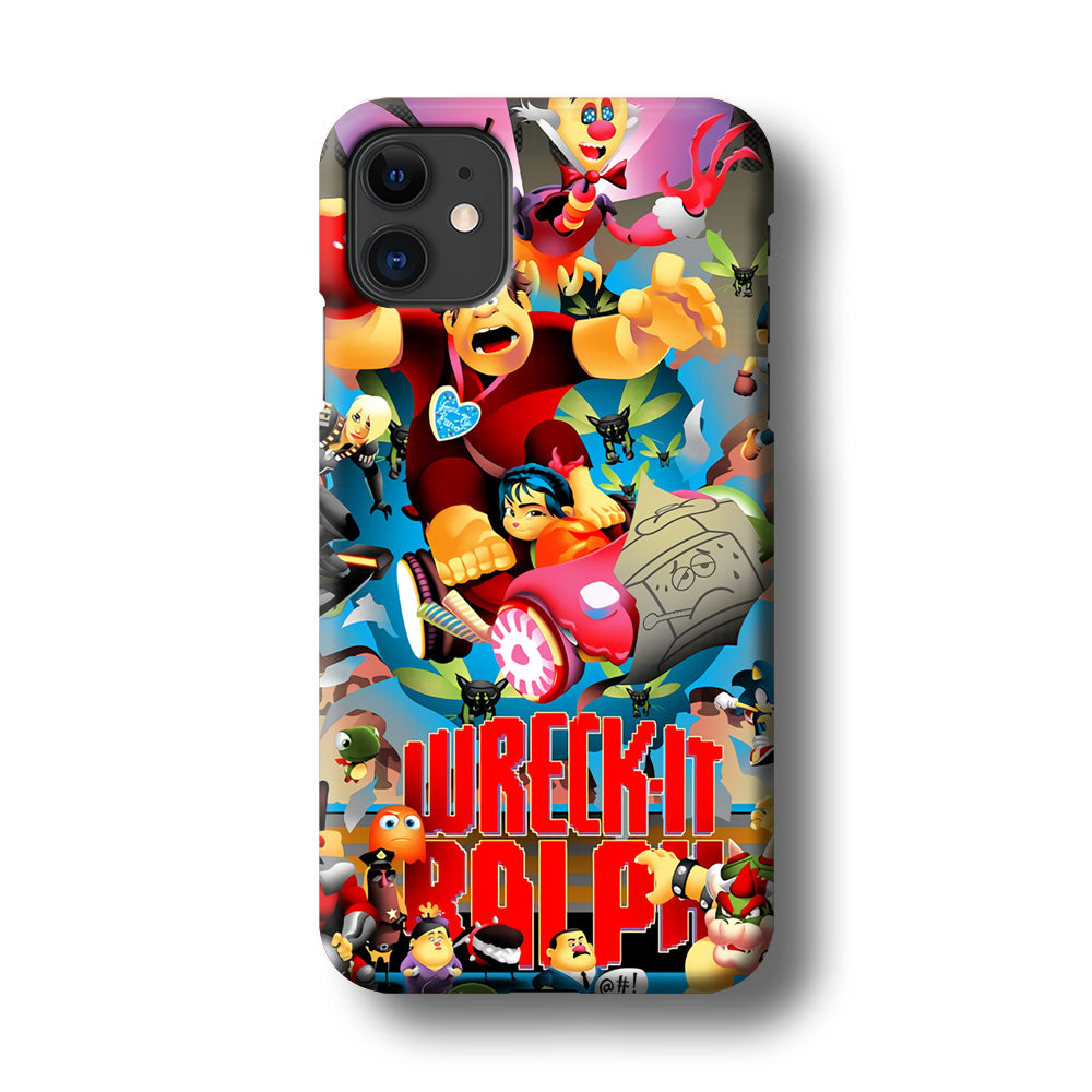 Wreck-It Ralph Poster iPhone 11 Case