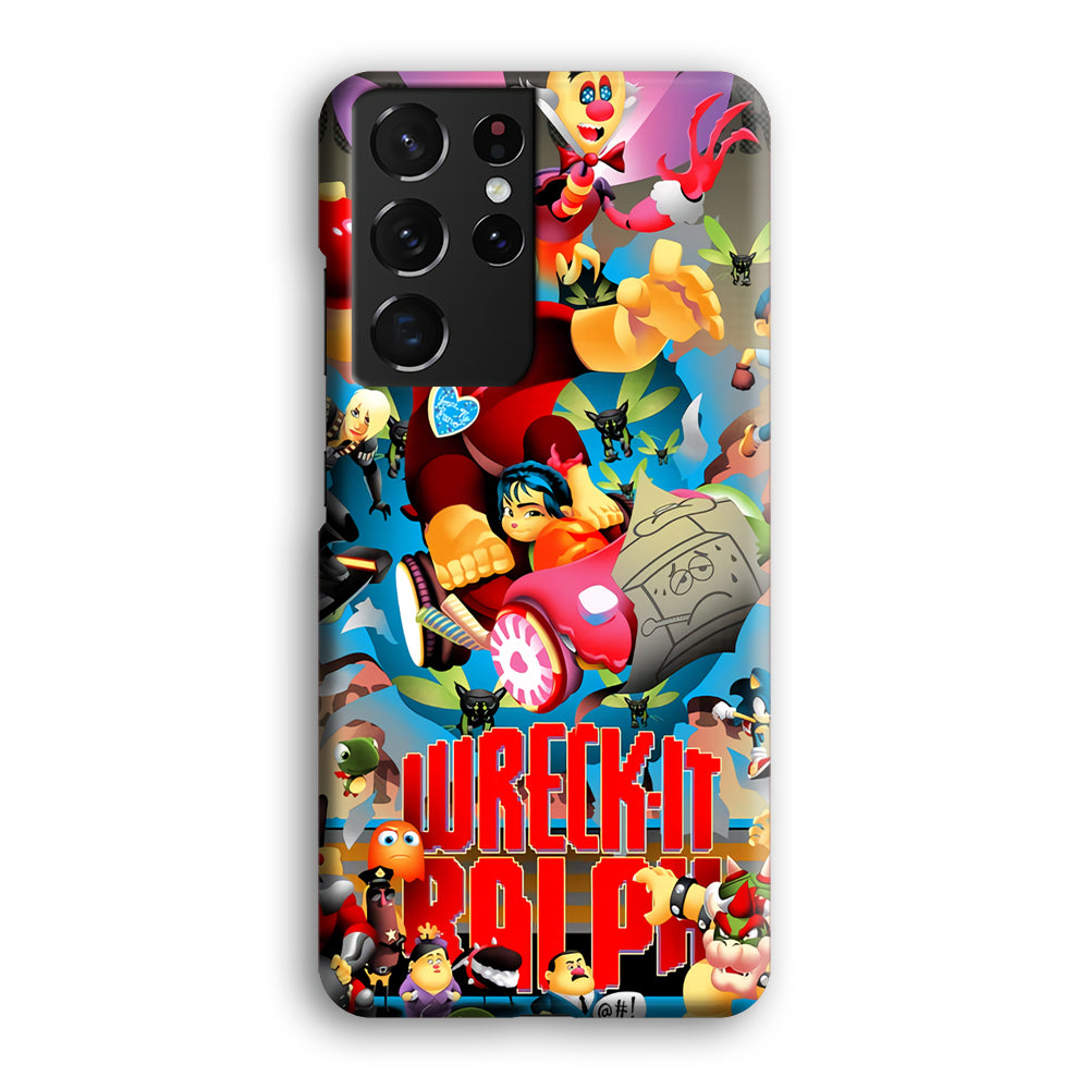 Wreck-It Ralph Poster Samsung Galaxy S21 Ultra Case