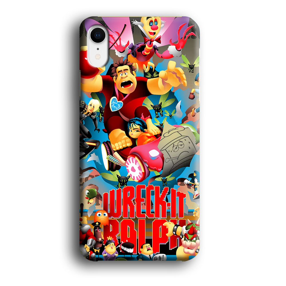 Wreck-It Ralph Poster iPhone XR Case