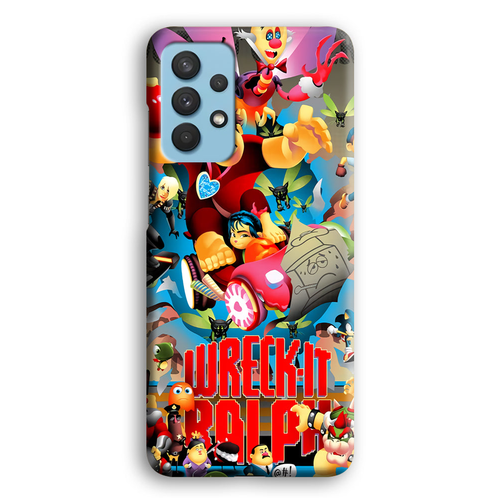 Wreck-It Ralph Poster Samsung Galaxy A32 Case