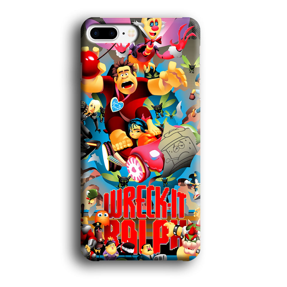 Wreck-It Ralph Poster iPhone 8 Plus Case