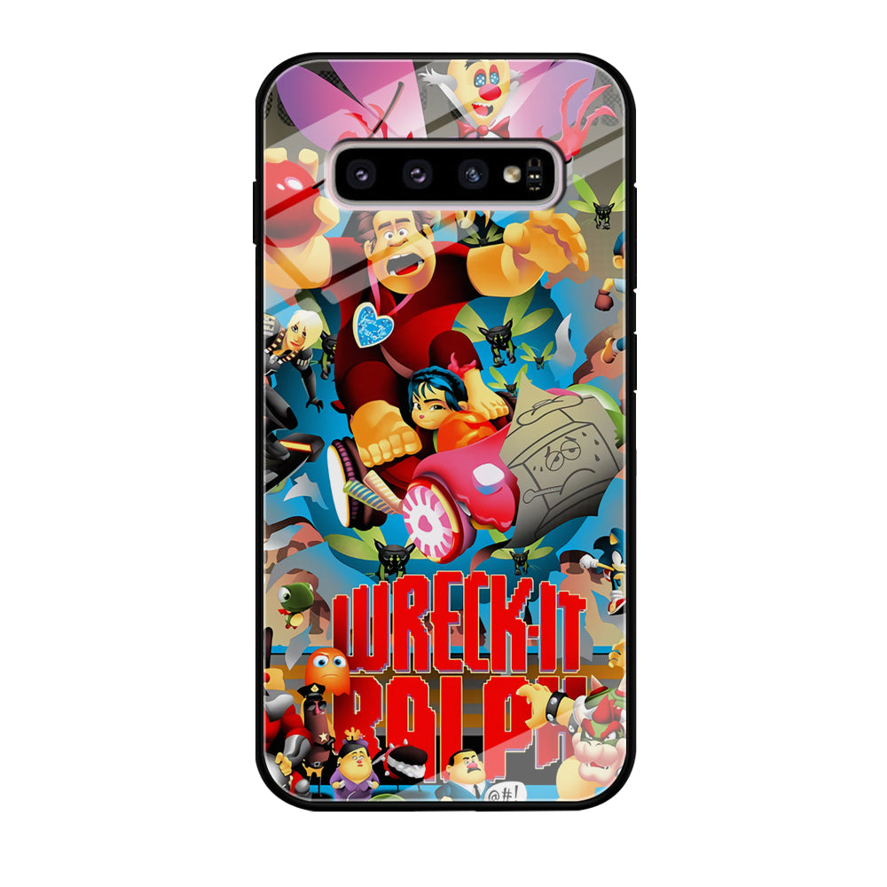 Wreck-It Ralph Poster Samsung Galaxy S10 Case