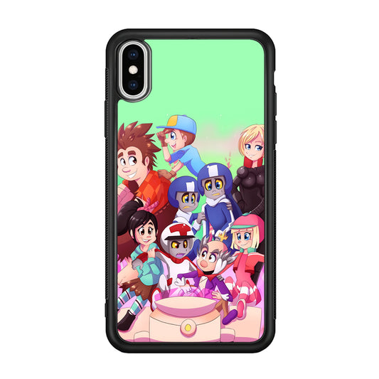 Wreck-It Ralph Race Team iPhone XS Case