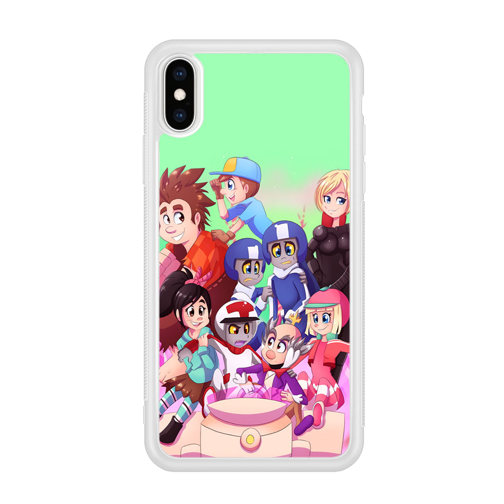 Wreck-It Ralph Race Team iPhone X Case