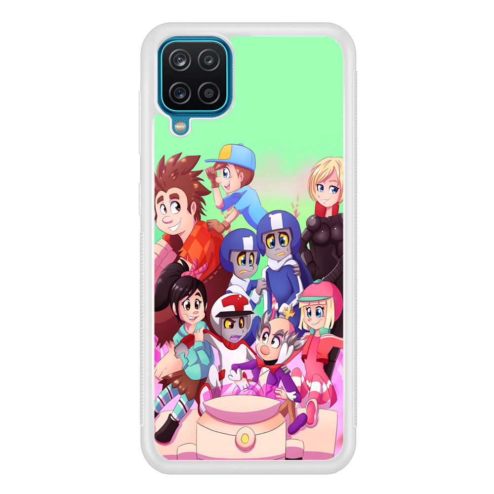 Wreck-It Ralph Race Team Samsung Galaxy A12 Case