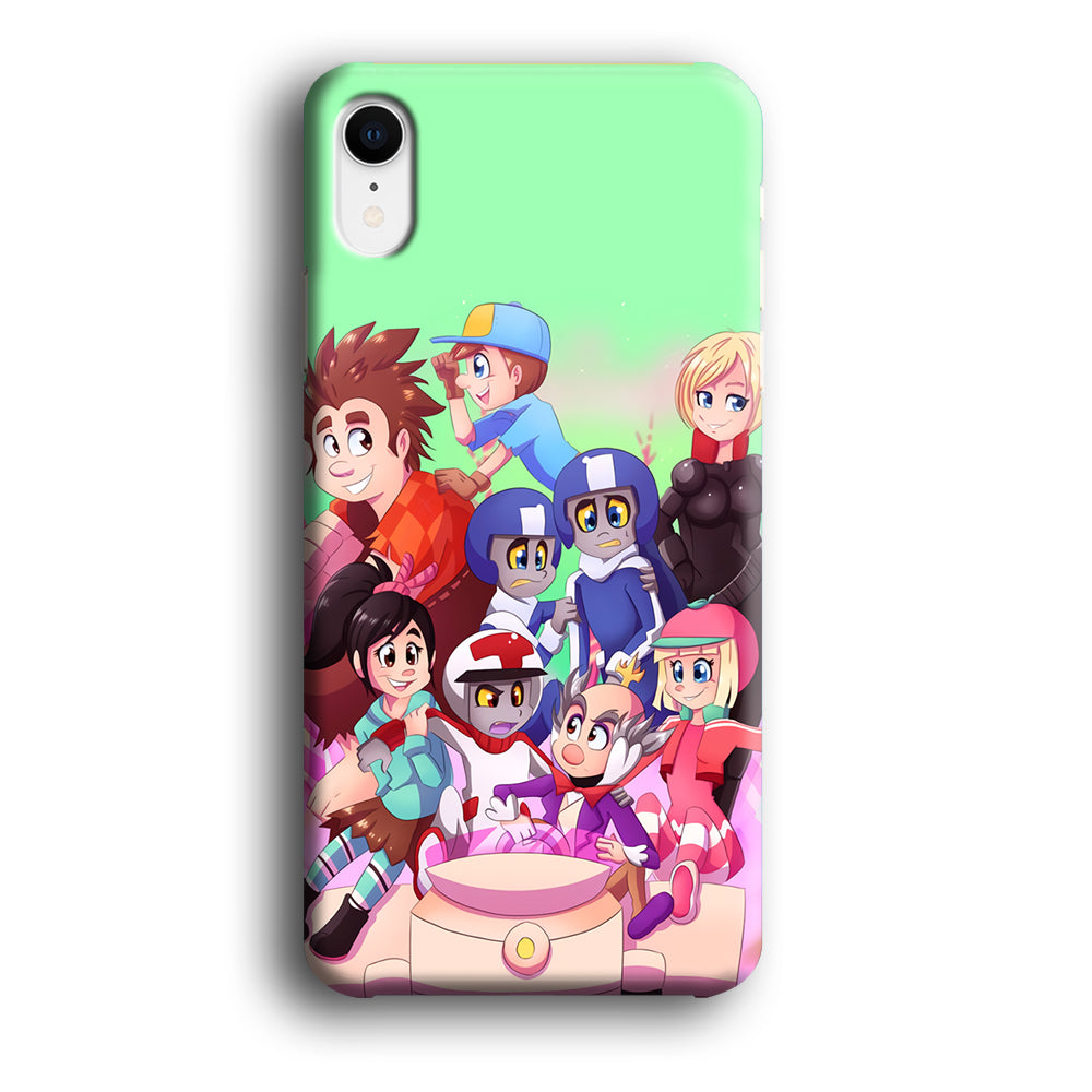 Wreck-It Ralph Race Team iPhone XR Case