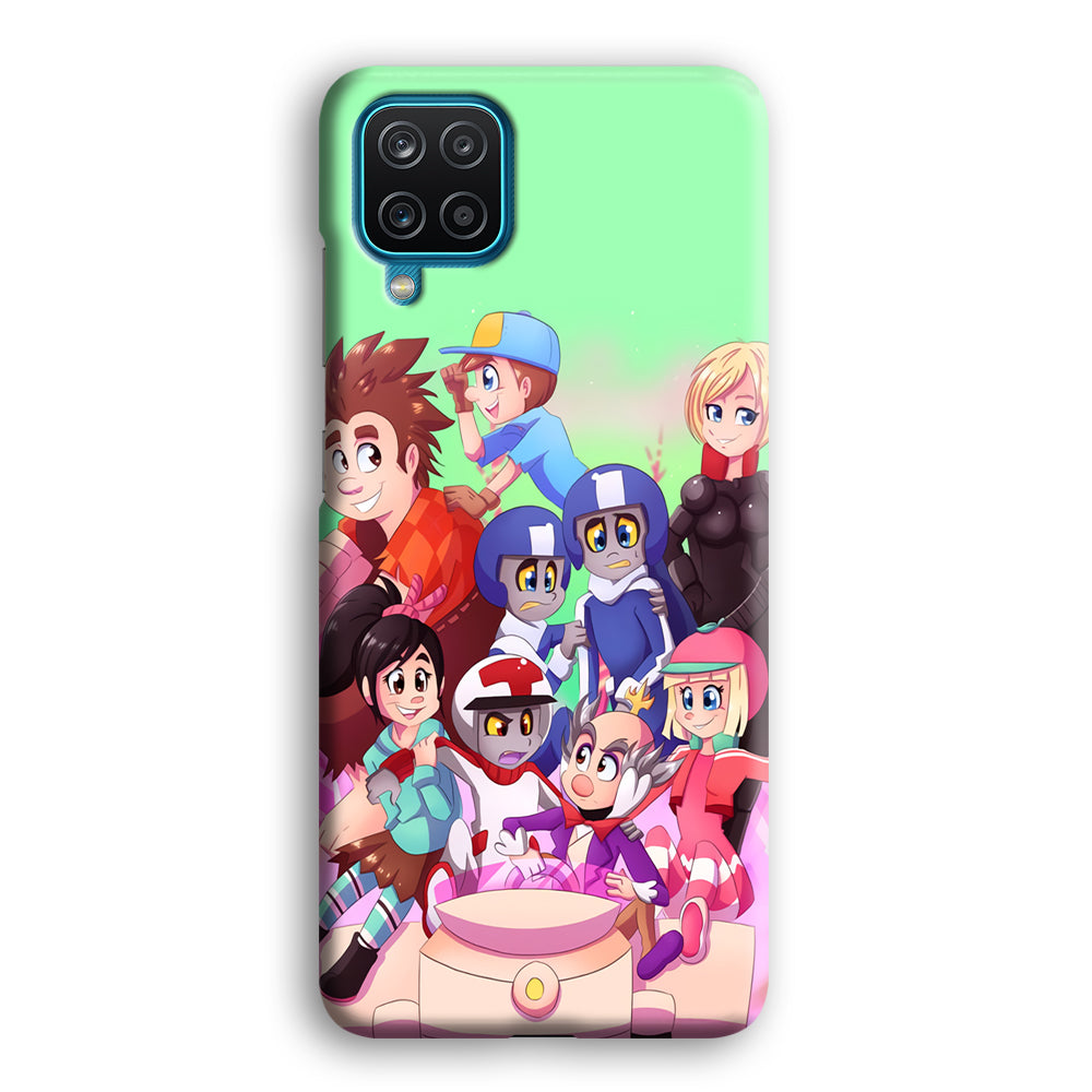 Wreck-It Ralph Race Team Samsung Galaxy A12 Case
