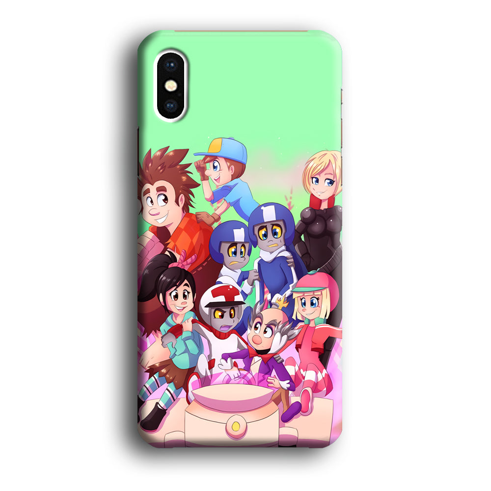 Wreck-It Ralph Race Team iPhone XS MAX Case