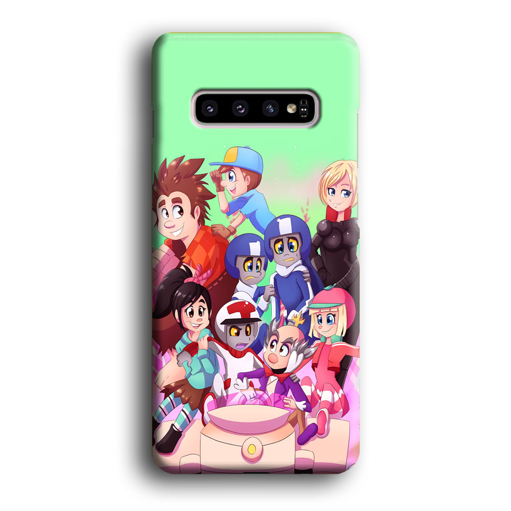 Wreck-It Ralph Race Team Samsung Galaxy S10 Case