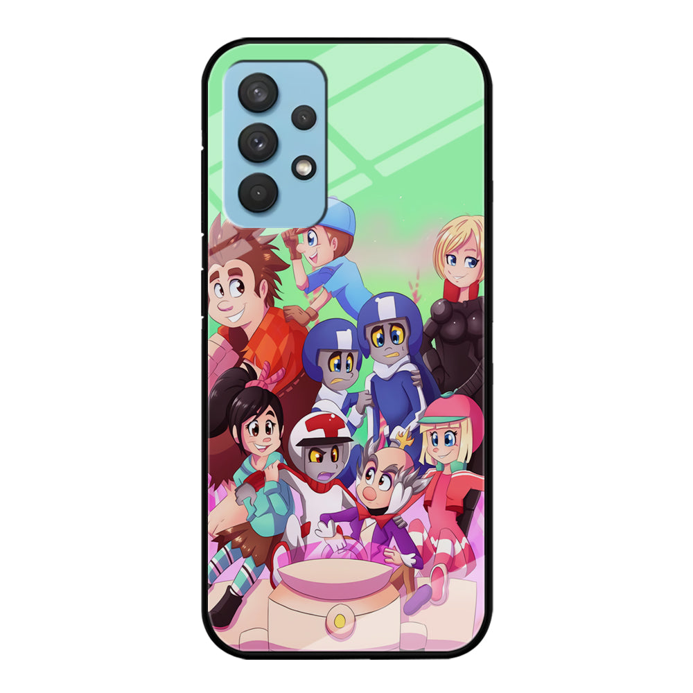 Wreck-It Ralph Race Team Samsung Galaxy A32 Case