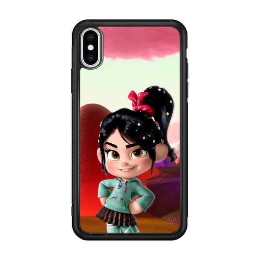 Wreck-It Ralph Vanellope Character iPhone X Case