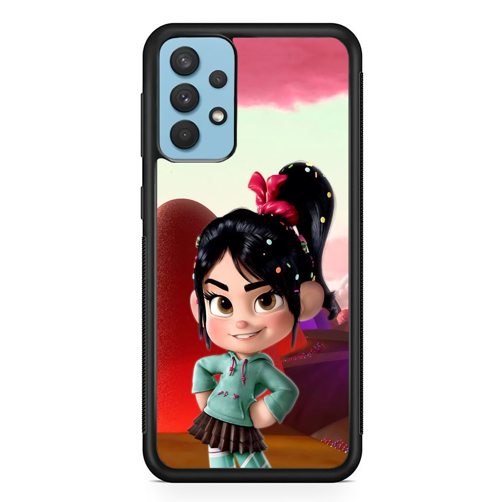 Wreck-It Ralph Vanellope Character Samsung Galaxy A32 Case