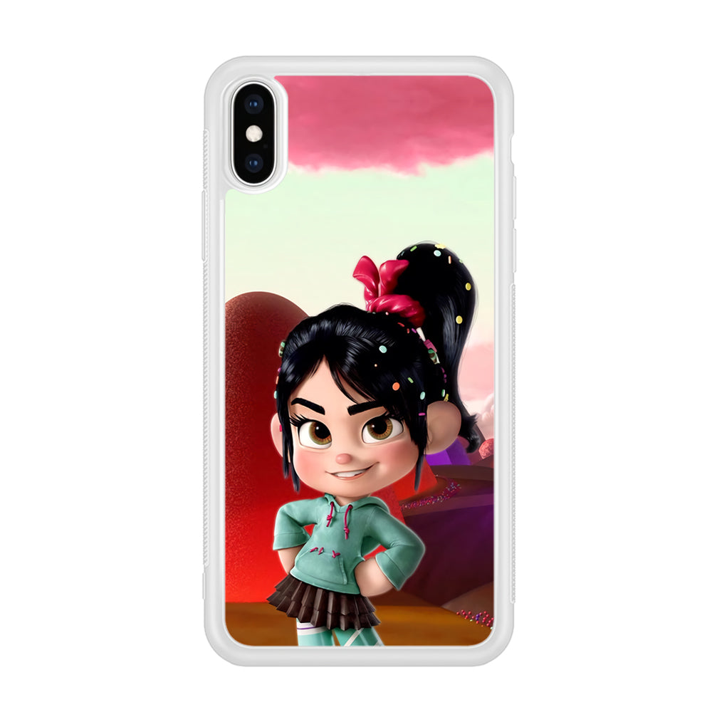 Wreck-It Ralph Vanellope Character iPhone X Case