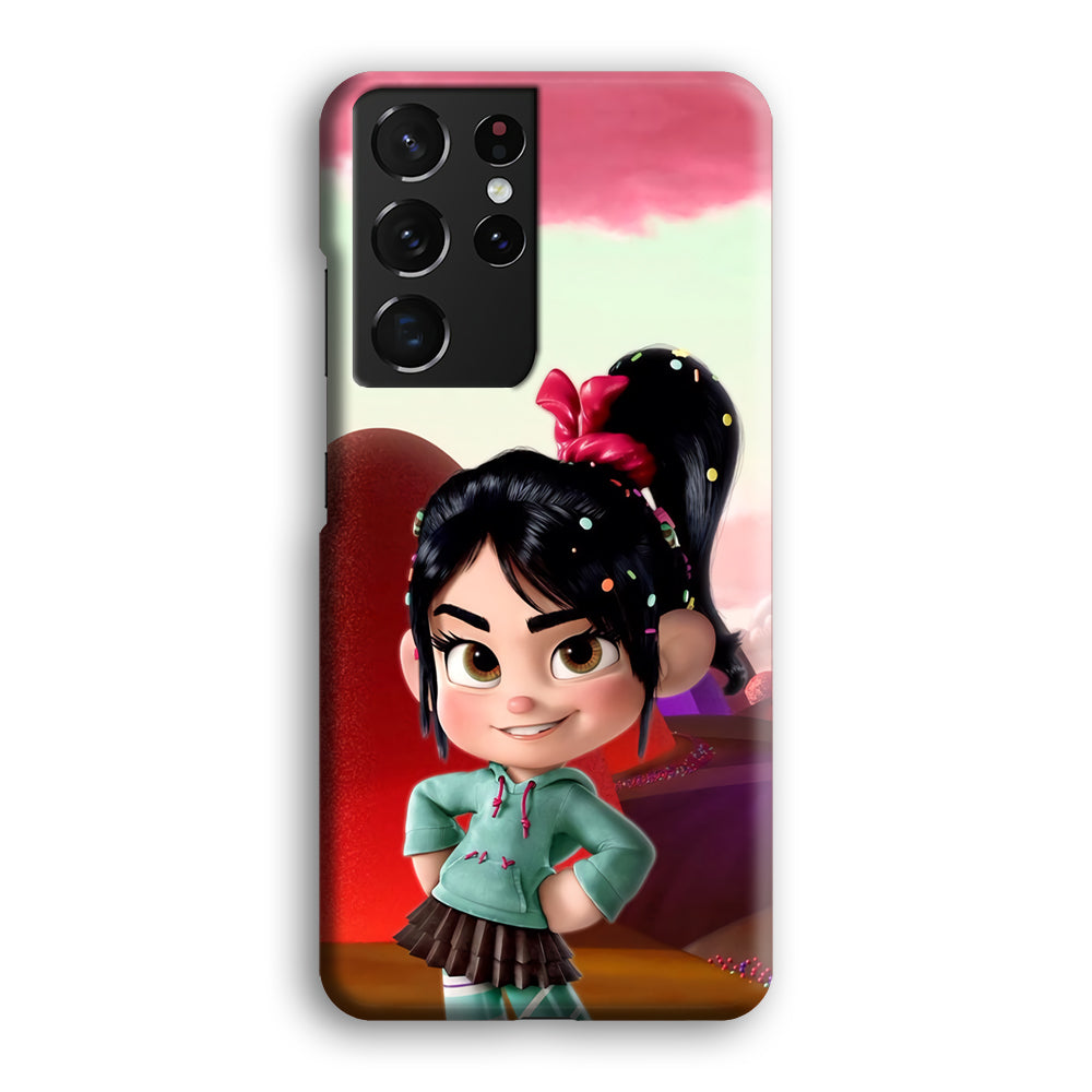 Wreck-It Ralph Vanellope Character Samsung Galaxy S21 Ultra Case