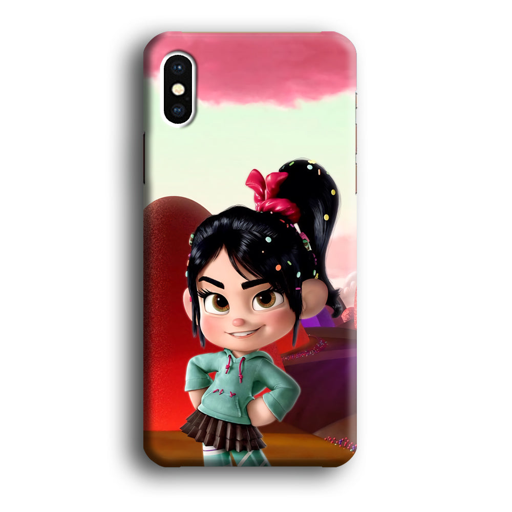 Wreck-It Ralph Vanellope Character iPhone X Case