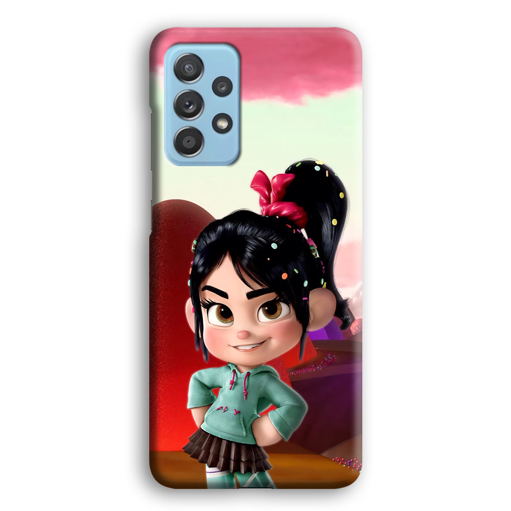 Wreck-It Ralph Vanellope Character Samsung Galaxy A72 Case