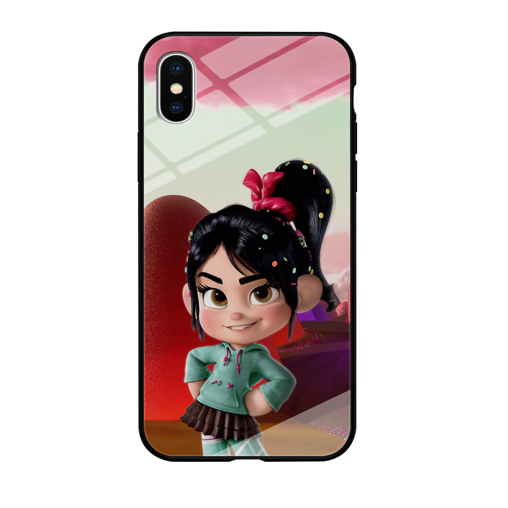 Wreck-It Ralph Vanellope Character iPhone X Case