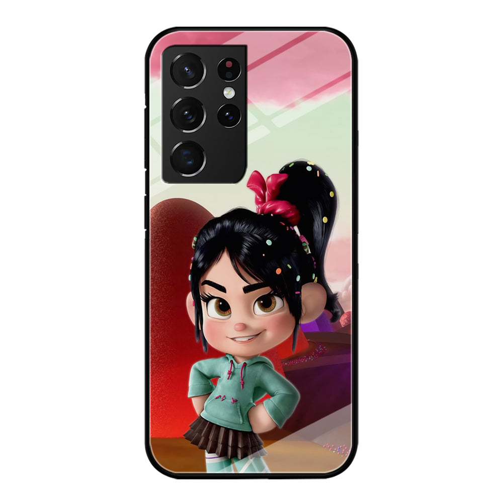 Wreck-It Ralph Vanellope Character Samsung Galaxy S21 Ultra Case