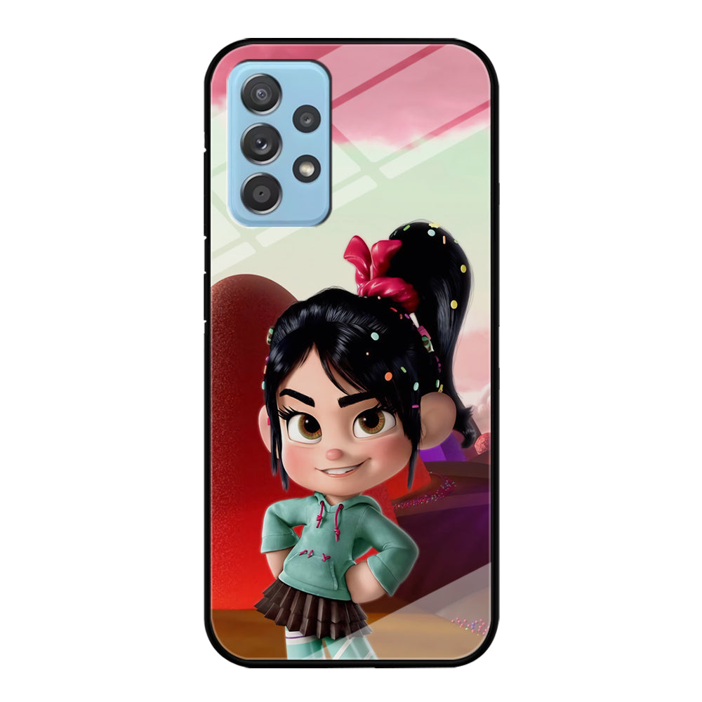Wreck-It Ralph Vanellope Character Samsung Galaxy A72 Case