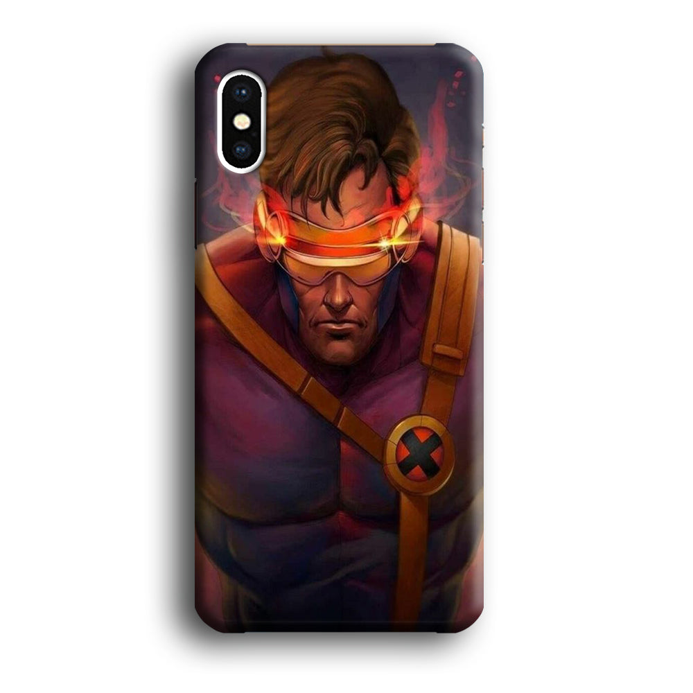 X Men Cyclops Comic iPhone X Case
