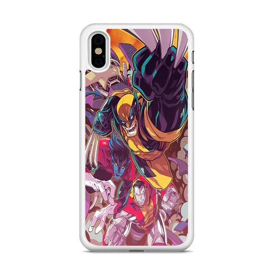 X Men Squad iPhone X Case