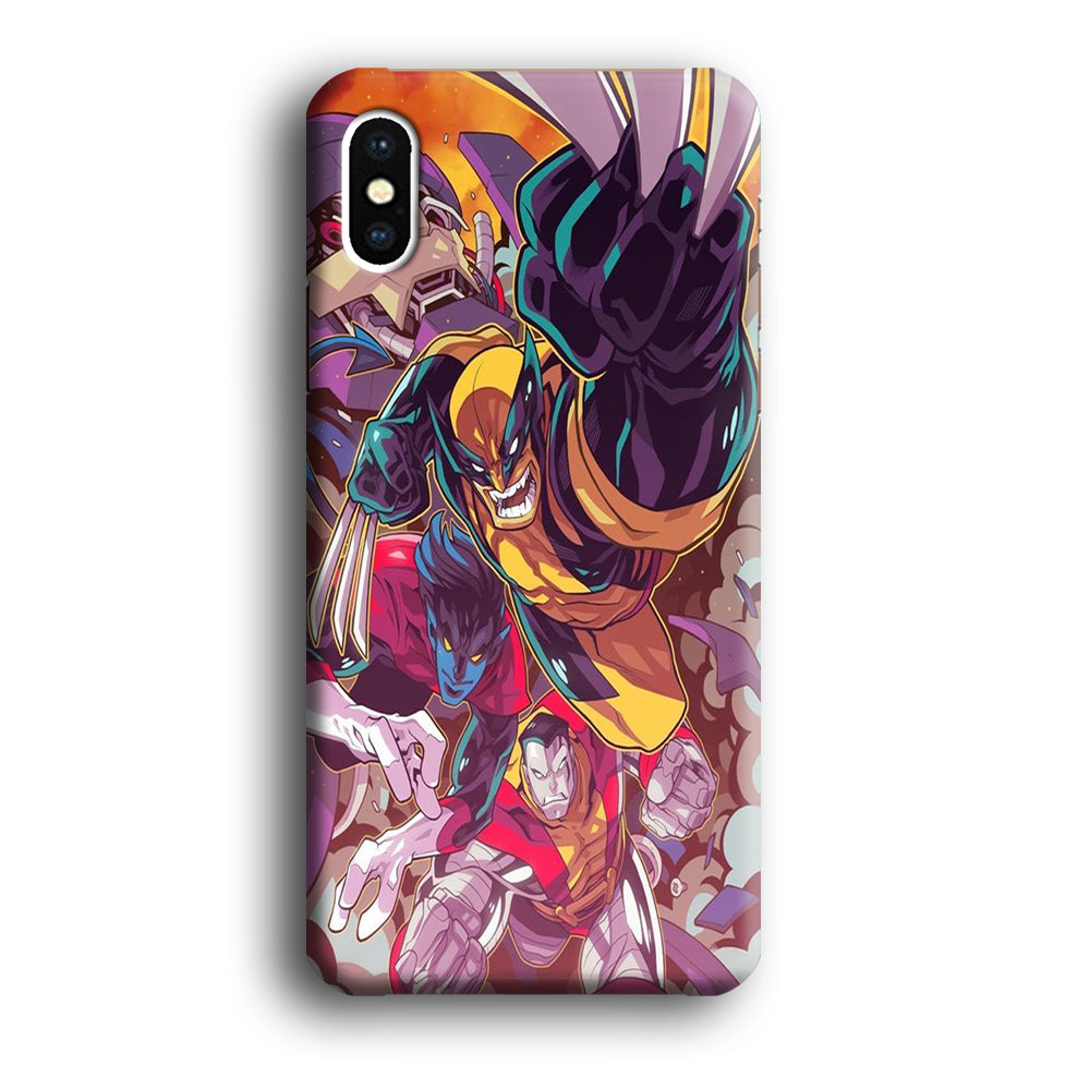 X Men Squad iPhone X Case