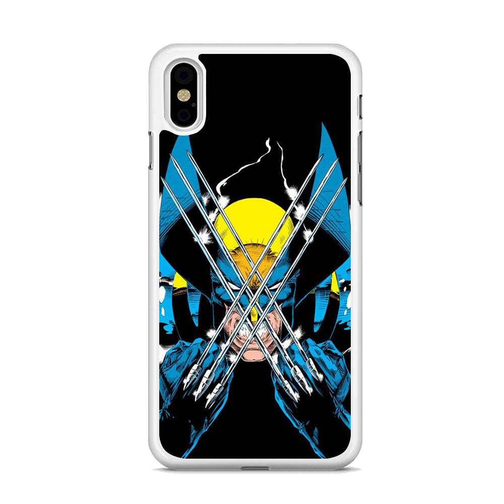 X Men Wolverine Comic iPhone X Case