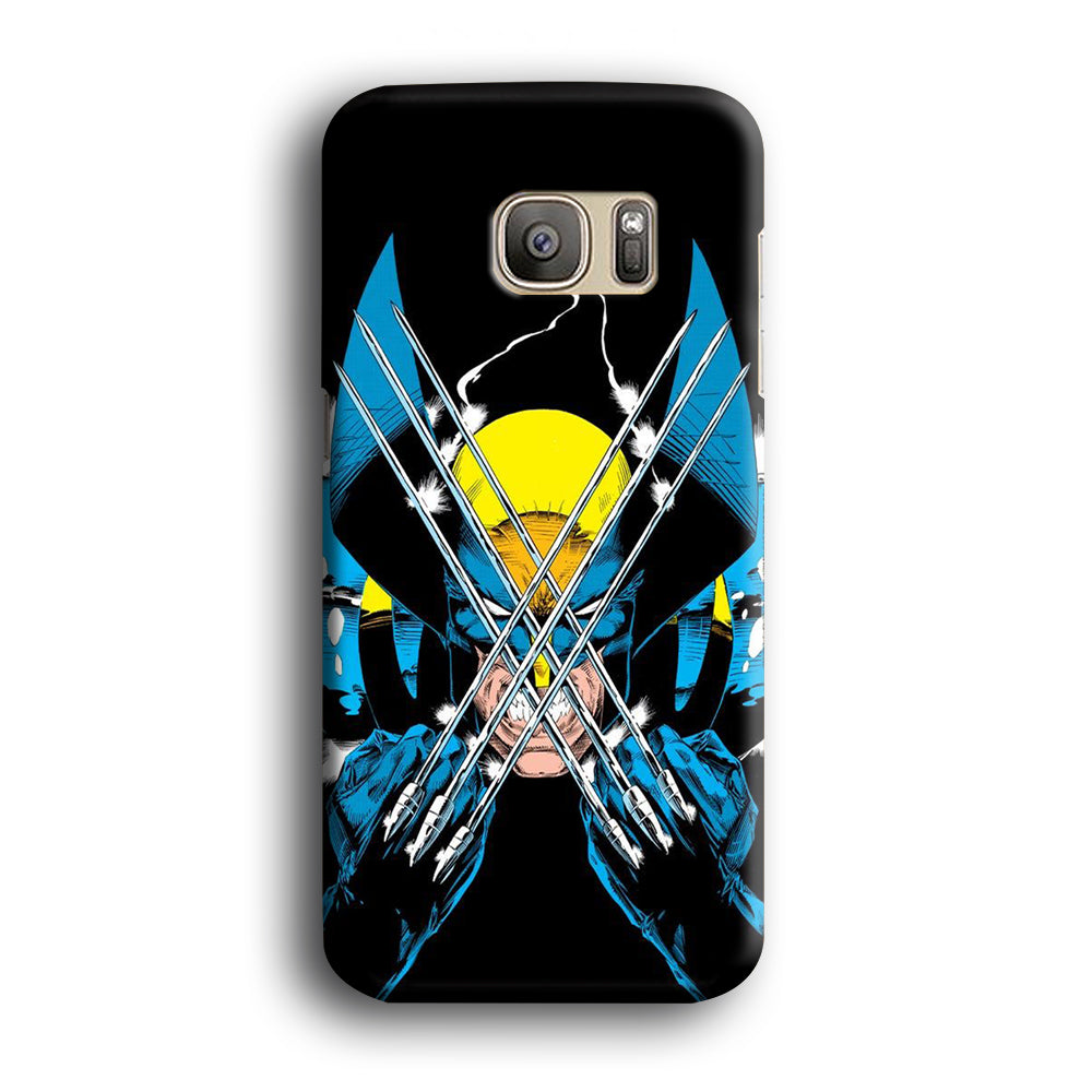 X Men Wolverine Comic Samsung Galaxy S7 Case 3D Case