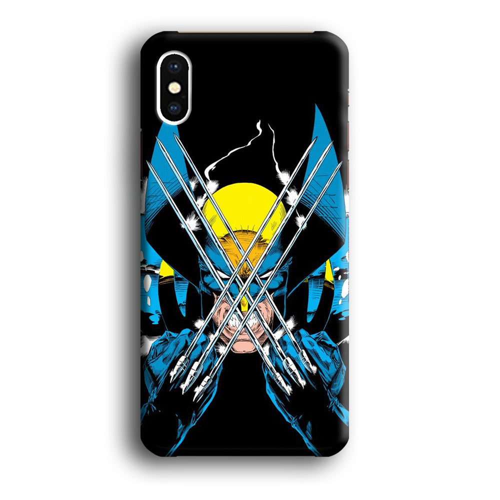 X Men Wolverine Comic iPhone X Case
