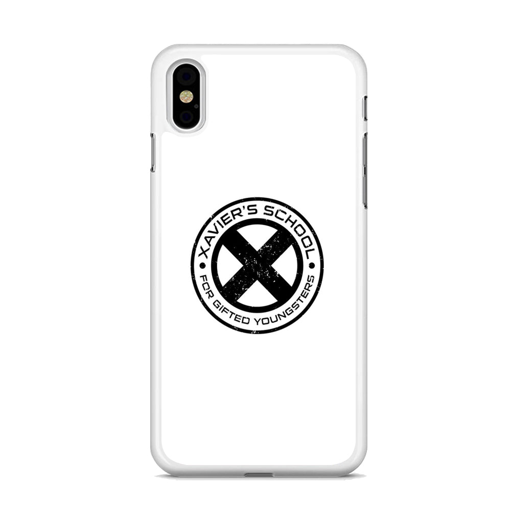 X Men Xavier's School White iPhone X Case
