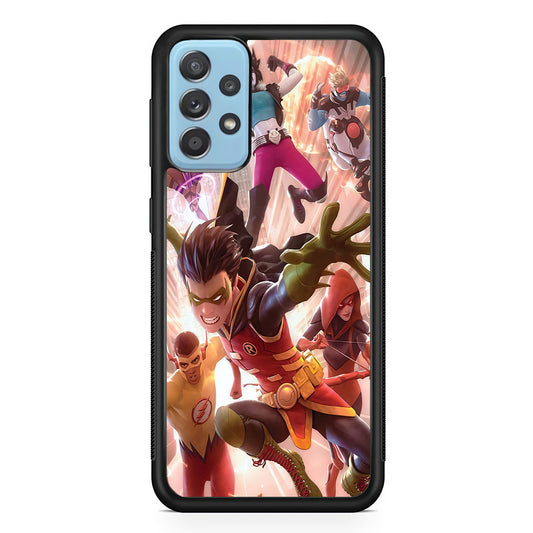 Young justice Team Samsung Galaxy A72 Case