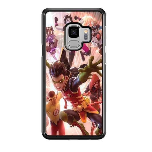 Young justice Team Samsung Galaxy S9 Case
