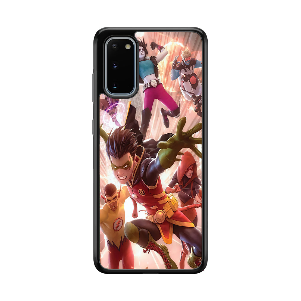 Young justice Team Samsung Galaxy S20 Case