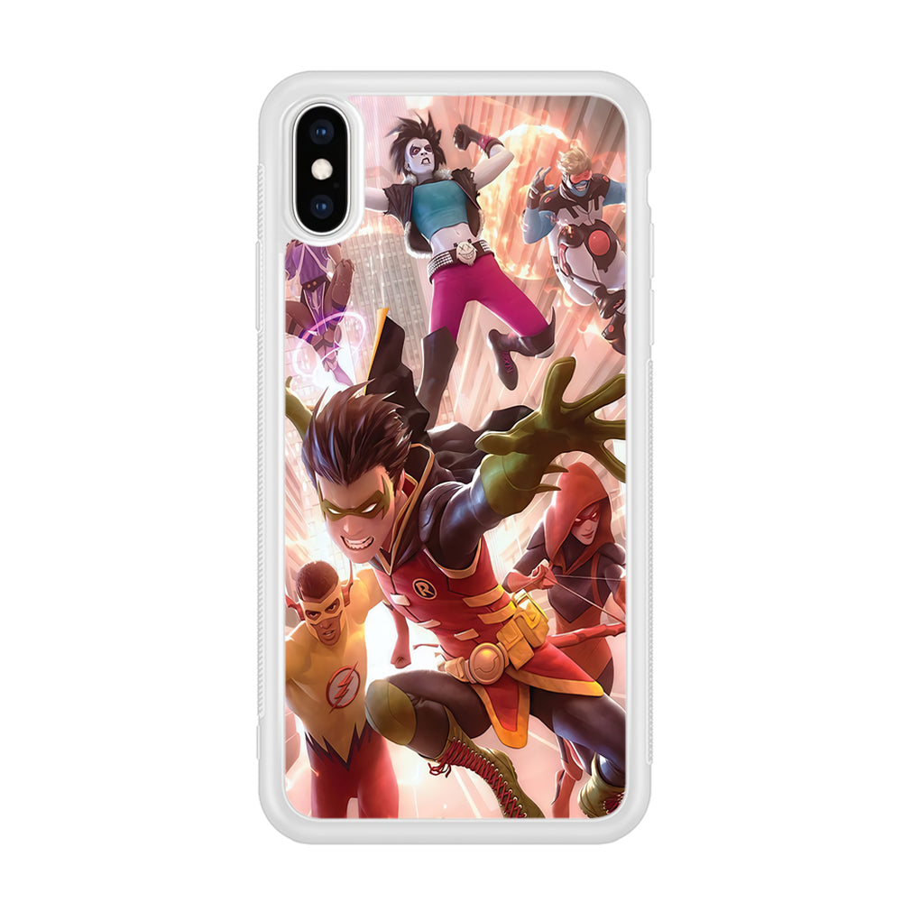 Young justice Team iPhone X Case